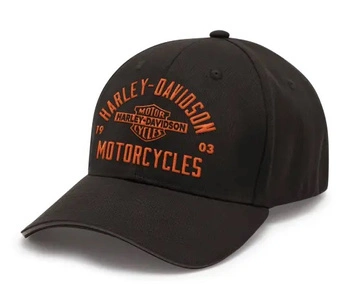 Czapka z Daszkiem Harley-Davidson Apex Softail black