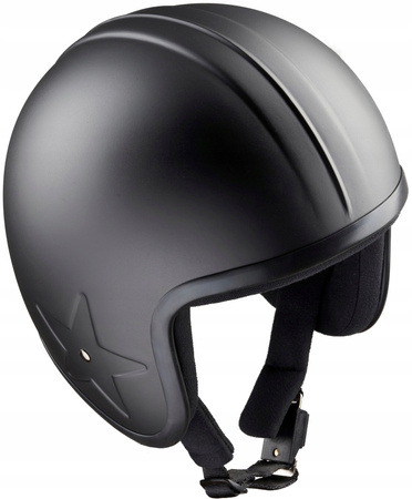 Kask Motocyklowy Otwarty Jet Bandit SKY III Dull Black