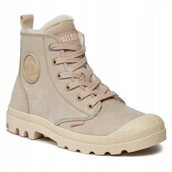 Buty Zimowe Palladium Pampa Hi Zipp WL Warm Sand