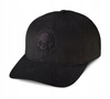 Czapka z Daszkiem Harley Davidson Skull, Stretch, Black