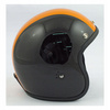 Kask Otwarty Bandit Jet Race Orange Strip Black