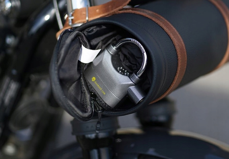 Rolka czarna Cordura Brązowe Paski