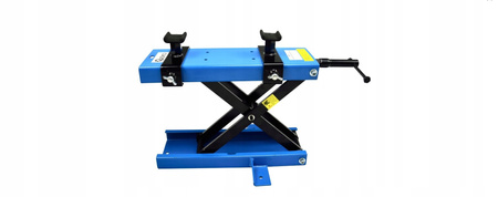 Podnośnik nożycowy motocyklowy marki Geko 500kg udźwigu