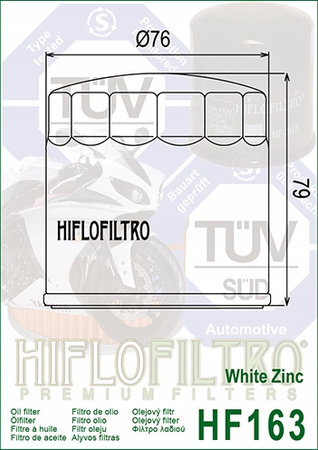 Filtr oleju Hiflo HF163