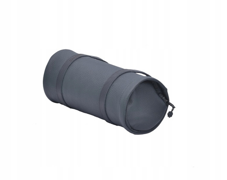 Rolka Czarna Skóra Czarne Paski