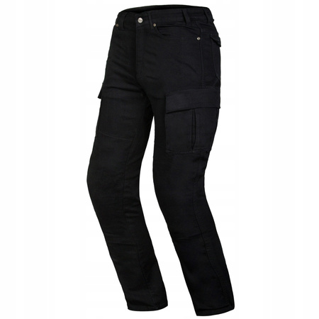Motocyklowe Spodnie Jeansowe Ozone Shadow II Black W32/34