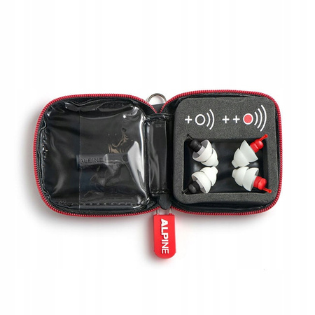 Zatyczki do Uszu Alpine z filtrami akustycznymi Medium i High