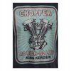 Koszulka Motocyklowa King Kerosin Chopper t-shirt oilwashed black