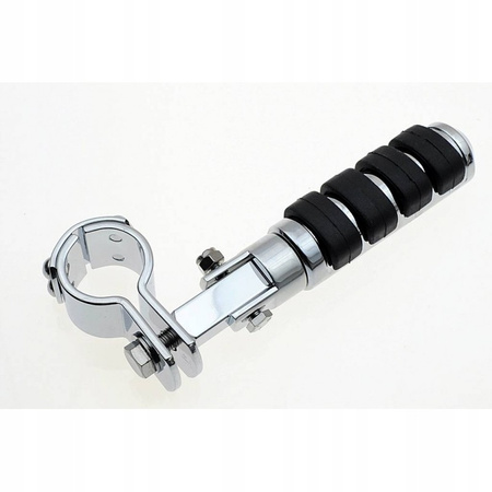 Podnóżki spacerówki chromowane na gmole 38-40 mm