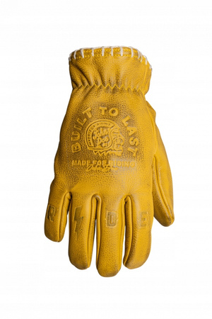 Rękawice Motocyklowe Skórzane John Doe Coyote