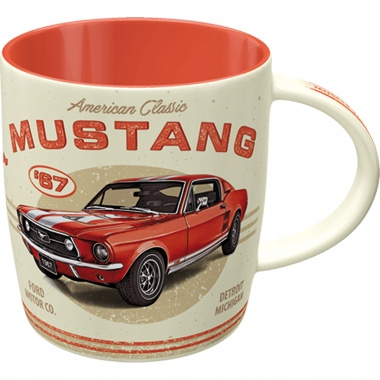 Kubek Ford Mustang GT 1967 Red