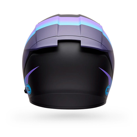 Kask Motocyklowy Bell Lithium Passion Black Purple + Kominiarka Held Gratis