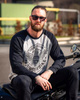 Bluza Longsleeve Thunderbike Flying Customs czarno/szary