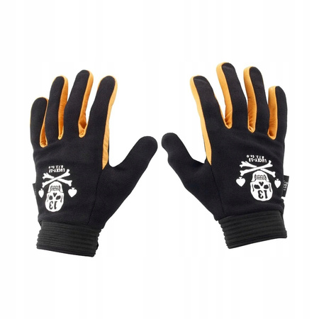 Rękawice Motocyklowe z czaszką pirata Lucky 13