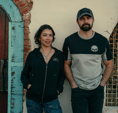 Koszulka Harley-Davidson Willie G Skull Colorblock black/grey