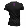 KOSZULKA DAMSKA PURPLE LACE SKULL LEATHEL ANGELS