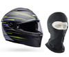 Kask Motocyklowy Bell Lithium Velo Black Yellow + Kominiarka Held GRATIS