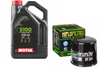 Zestaw Serwisowy Motul 5100 10W40 i Filtr Oleju Hiflo HF204 Ochrona Silnika