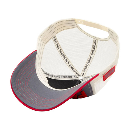 Czapka z Daszkiem King Kerosin Panhead szara