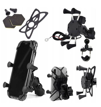 FreedConn motocyklowy uchwyt na telefon z ładowarką MC18C