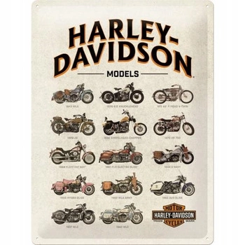 Plakat Metalowy 30 x 40cm Harley-Davidson