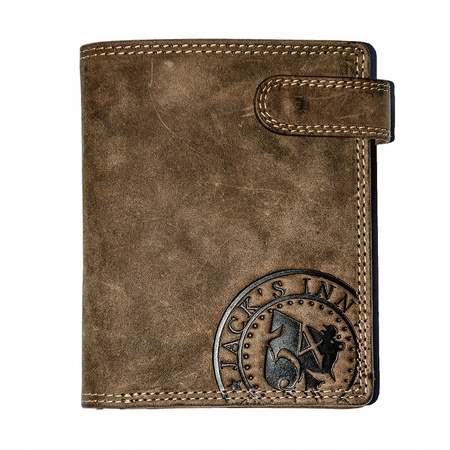 Portfel Jack's Inn 54 Rock Hard Styles Negroni Dk. Brown