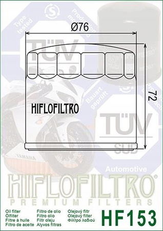 Filtr oleju Hiflo HF153