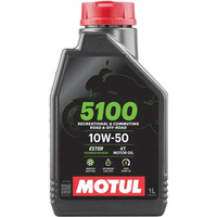 Olej do silnikowy MOTUL 4T 5100 SAE 10W50 SM JASO MA-2 Półsyntetyczny 1L