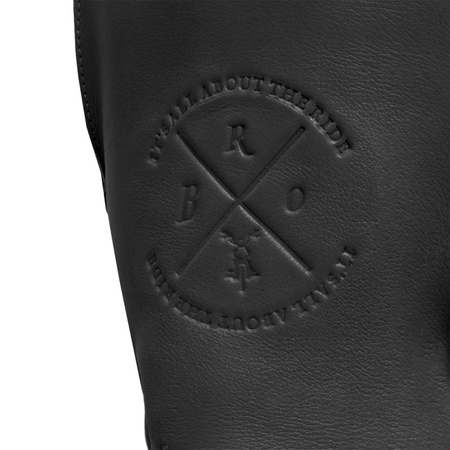 Rękawice Motocyklowe Skórzane Broger Alaska Lady Black