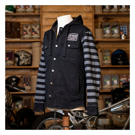 Bluza Motocyklowa z kapturem Holy Freedom Folsom Black