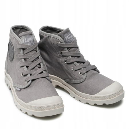 Trapery Trampki PALLADIUM Pampa Hi Gray Flannel