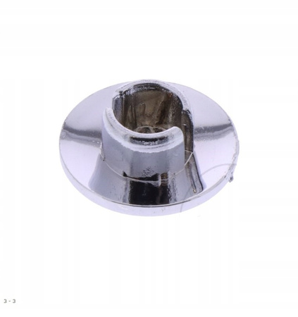 Maskownica/zaślepka śruby M6 JMP (12 szt.) chrom