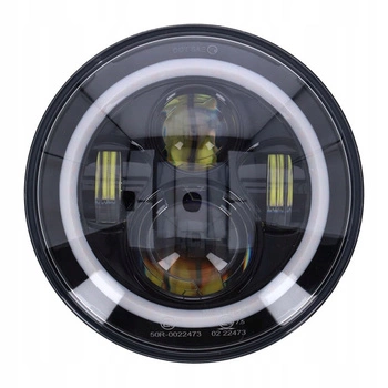 Lapma przednia Led czqarna 7" z ECE