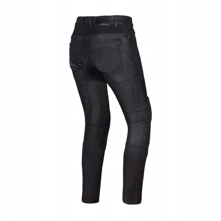 Spodnie Motocyklowe Jeansowe Ozone Roxy Lady Waxed Black