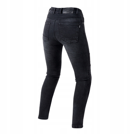 Spodnie Motocyklowe Jeansowe Ozone Agness II Lady Washed Black