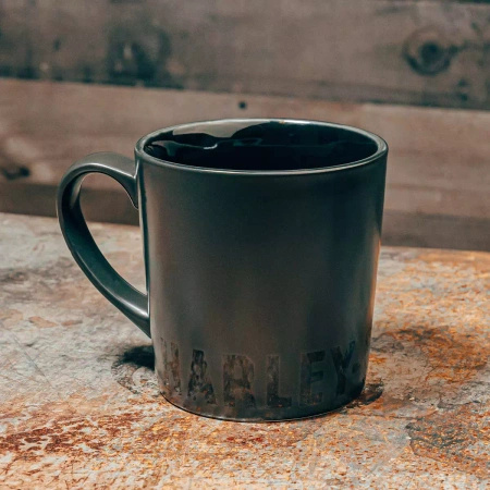 Kubek Harley-Davidson 480 ml – Czarny Ceramiczny Mat/Połysk