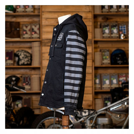 Bluza Motocyklowa z kapturem Holy Freedom Folsom Black