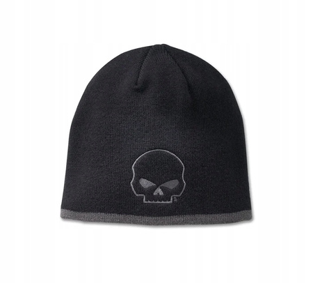 Czapka Harley Davidson Willie G Skull Knit Beanie - Black Beauty
