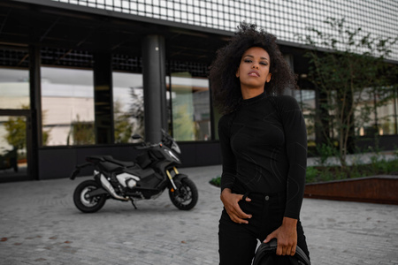 Spodnie Motocyklowe Seca Angel Lady Jeggins Black