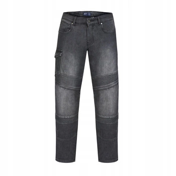 Spodnie Motocyklowe Jeansowe Broger Ohio Tapered Fit Washed Grey