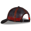 Czapka z Daszkiem Von Dutch Oval Patch Black/Orange – A-Frame Trucker