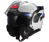 Kask motocyklowy LS2 Advant II FF910 Triple White Blue Red 