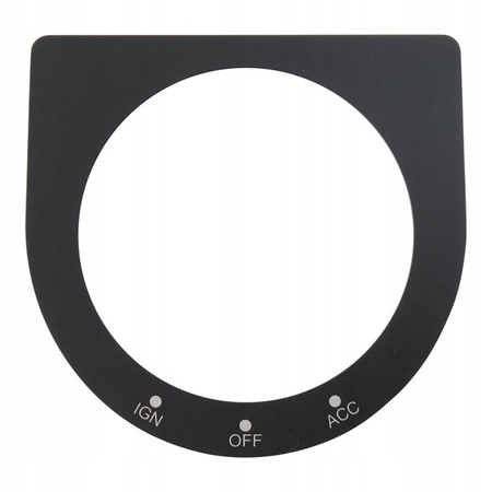 NAKLEJKA NA STACYJKĘ HARLEY DAVIDSON DYNA 04-16