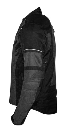 Kurtka Motocyklowa Tekstylna Rusty Stitches Romeo Black-Grey