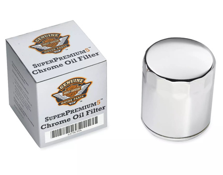 Oryginalny filtr oleju Harley-Davidson SuperPremium 5 chrom OEM