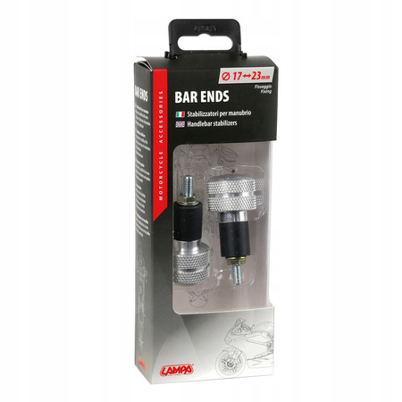 Ciężarki kierownicy 17/23 mm - aluminium