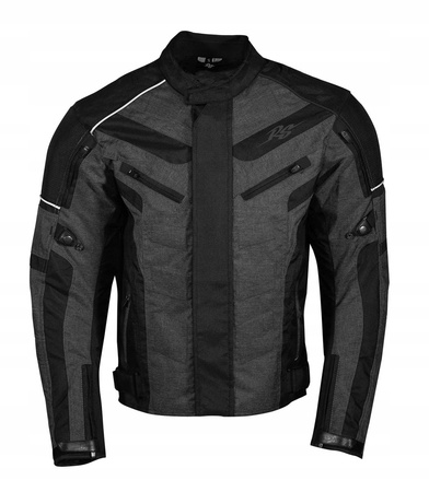 Kurtka Motocyklowa Tekstylna Rusty Stitches Romeo Black-Grey