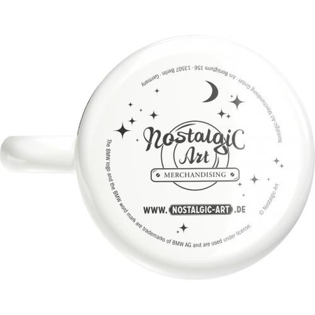 Kubek emaliowany BMW Drivers Only 360 ml – Metalowy Retro