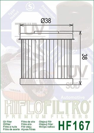 Filtr Oleju HF167