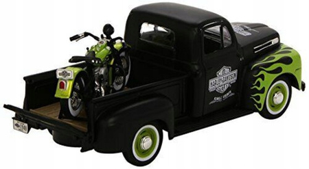 MODEL MAISTO 32171 HARLEY DAVIDSON i FORD F-1 PICKUP+1948 FL PANH.1/24